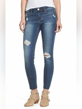 Articles of Society Sarah Prairie Distressed Skinny Jeans Women’s Size 27